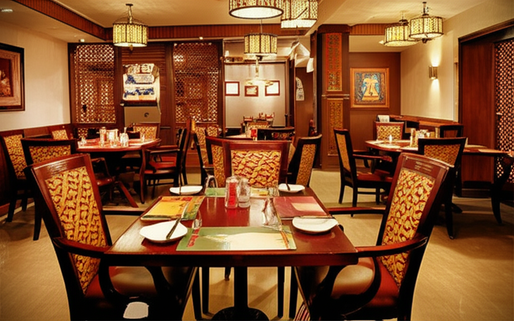 Restaurant dining area